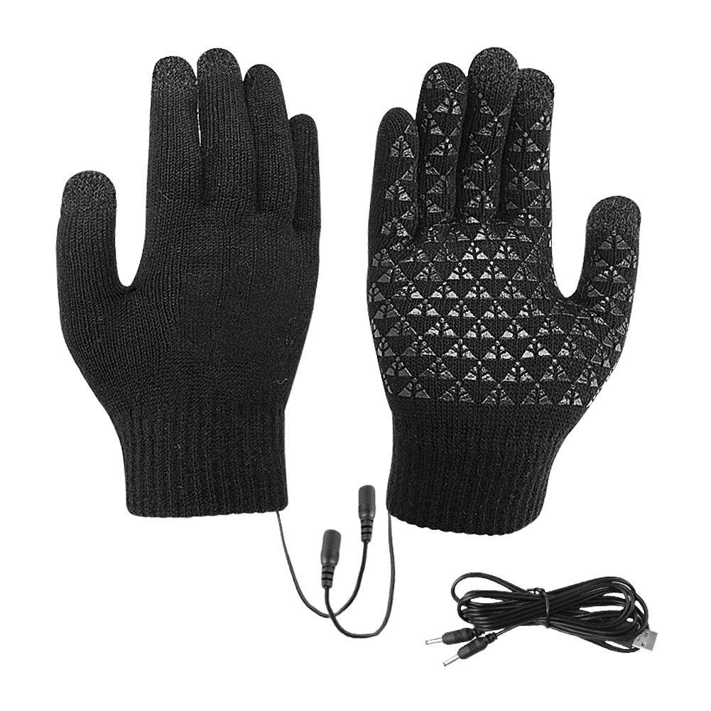 Electric Heated Gloves Touch Screen Outdoor Riding Skiing Mi