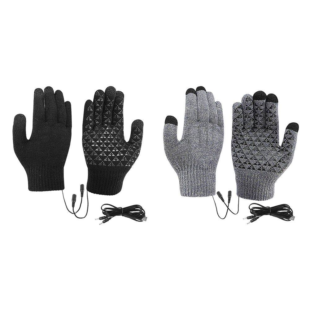 Electric Heated Gloves Touch Screen Outdoor Riding Skiing Mi
